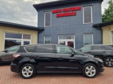 Ford S-Max II Van 1.5 EcoBoost 160KM 2016 Ford S-Max 1.6 Benzyna Titanium Grzane Fotele, zdjęcie 12