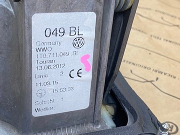 GD VW TOURAN CADDY VOLIČ ŘAZENÍ 1T0711049BL