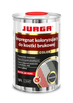 Impregnat KOLORYZUJĄCY do kostki BRUKOWEJ barwnik FARBA grafitowy 1L