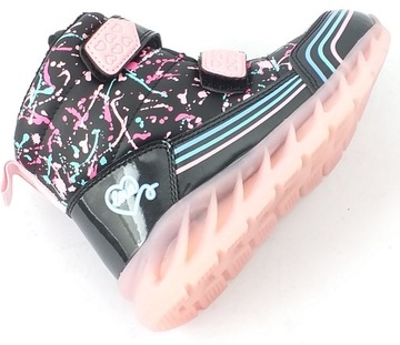 СНЕЖНЫЕ БОТИНКИ AMERICAN CLUB ES140/23, ЧЕРНЫЕ, ИЗОЛИРОВАННЫЕ, ПОДСВЕТКА, СВЕТОДИОДНАЯ 27