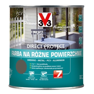 V33 na różne powierzchnie antracyt piaskowy 0,75L