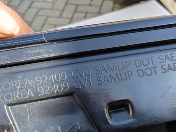 KIA EV6 21- SVĚTLO ZADNÍ CLONA (KRYT) KRYT LED