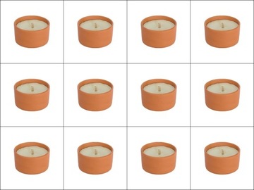 12x ZNICZ CERAMICZNY OTWARTY WICHROWY GLINIANY KOPCIUCH RETRO C1 PRODUCENT