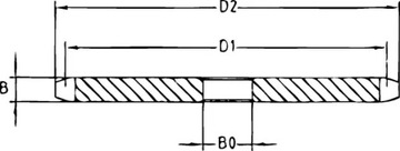 Одинарный диск звездочки, 21 зубец, цепь 1/2 дюйма 08 B-1 Kramp PW12