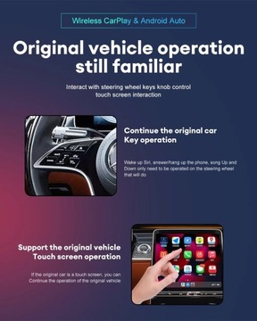 Беспроводной адаптер Mini Carplay и Auto Box для большинства моделей