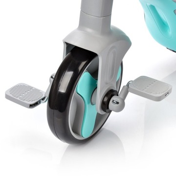 Трехколесный велосипед, самокат и коляска METEOR