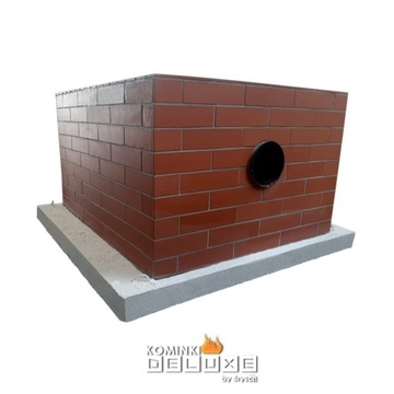 Туннельная печь для приготовления пиццы и хлеба на дровах