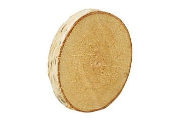 Plastry drewna, krążki drewniane 6-7 cm, 2 szt.