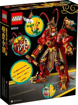 #LEGO MONKIE KID #80012 BOJOWY MECH MONKEY KINGA - NOWY !!