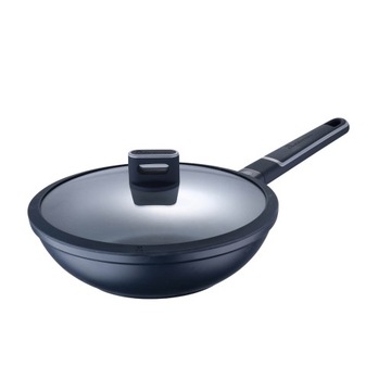 PATELNIA głęboka 28cm Masterpro WOK pojemna funkcjonalna indukcja