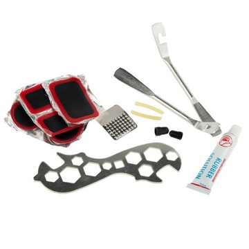 РЕМОНТНЫЙ КОМПЛЕКТ ВЕЛОСИПЕДНОЙ ТРУБЫ ДЛЯ ВЕЛОСИПЕДОВ PATCH KEY многоразовый клей