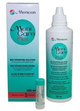 Płyn do soczewek twardych MeniCare Plus 250 ml