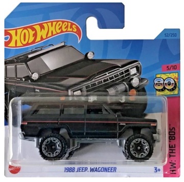 HOT WHEELS - 1988 Jeep Wagoneer Czarny 2023 NOWY