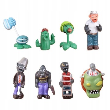 Klocki Plants Vs Zombies figurki 8 szt