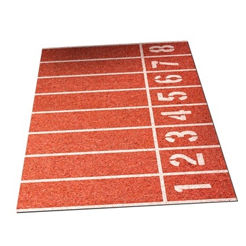 Детские мягкие коврики для кровати Playhouse 50x80 см, красные