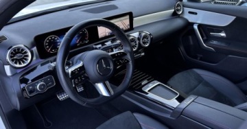 Mercedes Klasa A W177/V177 Sedan Facelifting 1.3 200 163KM 2023 Mercedes-Benz Klasa A Salon PL AMG Line Kamera Czujniki MBUX Carplay Andro, zdjęcie 9