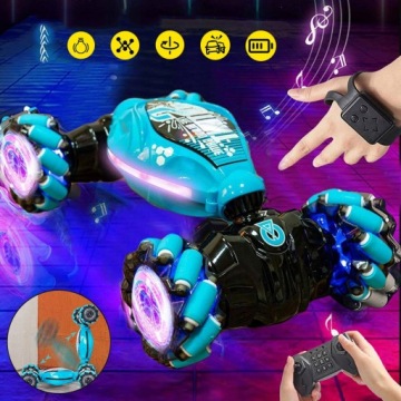 Rc Kaskadérské Auto S Led Světly Otáčejícím Se O 360°, Dárky