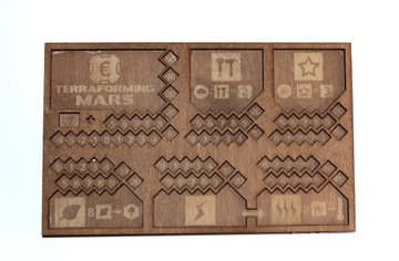 5 ДЕРЕВЯННЫХ ПОСТА ДЛЯ ИГРОКА, ТЕРРАФОРМИРУЮЩИЕ МАРС