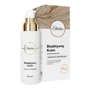 SHELEE BIOAKTYWNY KREM NAPRAWCZO-ODMŁADZAJĄCY 50 ML NAWILŻAJĄCY, LEKKI