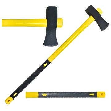 SIEKIEROMŁOT SIEKIERA ROZŁUPUJĄCA 3,3KG TRZON FIBERGLASS SOLIDNA MOCNA