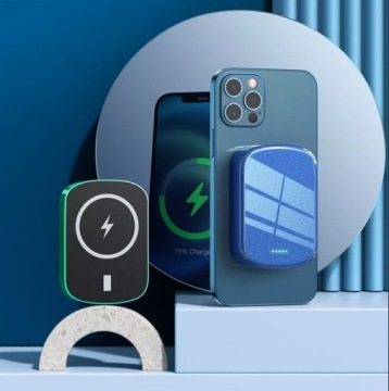 Powerbank MagSafe Qi 15W PD20W 10000 мАч GoldenPro