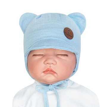 ДЕТСКАЯ КУСЛИНОВАЯ ШАПКА, летняя, с козырьком, 36-38 см.