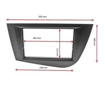 Усилитель RADIO FRAME 2 DIN SEAT LEON 1P 05-09
