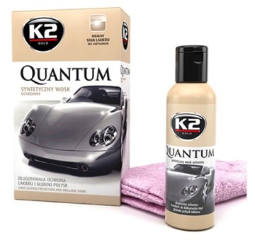 LAKIERU +MIKROWŁÓKNO K2 QUANTUM NAJLEPSZY WOSK DO
