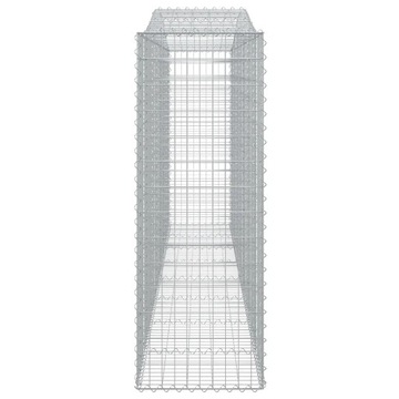 Габионные корзины, 8 шт, 400х50х140/160 см, оцинкованное железо