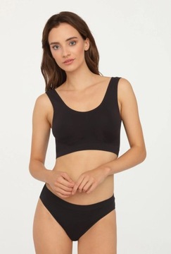 3 ТОПА GATTA SPORT ЧЕРНЫЙ БЕЛЫЙ СВЕТЛЫЙ НЮД L