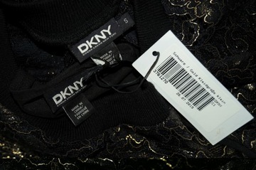 DKNY koronkowa malowana złotem NOWA 36 38