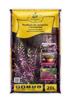 ЗЕМЛЯ ДЛЯ УТЕПЛИТЕЛЕЙ И ВЕРЕСКОВ с компостом и удобрениями 20л КИК