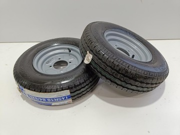 Koła 4x115 10 Przyczepa Laweta Camping NOWE 2szt (E8941)