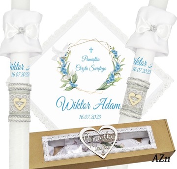 КРЕЩЕННАЯ СВЕЧА, КРЕЩЕННЫЙ ШАПОЧКА, ЭКО КОРОБКА