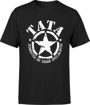 MĘSKA KOSZULKA PREZENT DLA TATY NA DZIEŃ OJCA R L T-SHIRT MĘSKI TSHIRT
