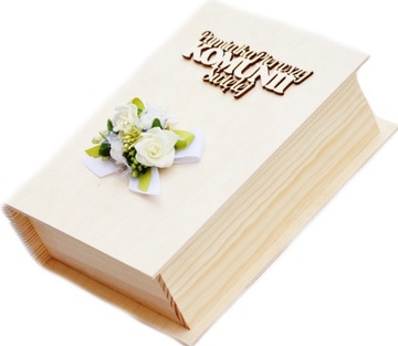 Elegancki Prezent na Komunię Św. Pismo Pamiątka