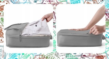 КОМПРЕССИОННЫЙ ОРГАНАЙЗЕР для упаковки чемоданов Дорожные сумки Набор из 6 шт.