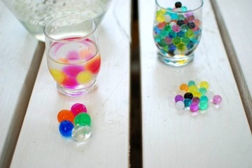 Zestaw do eksperymentów The Purple Cow Kulki Żel