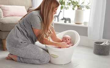 ВЕДРО ДЛЯ ВАННЫ SHNUGGLE СО СПИНКОЙ 0-12 Звезд