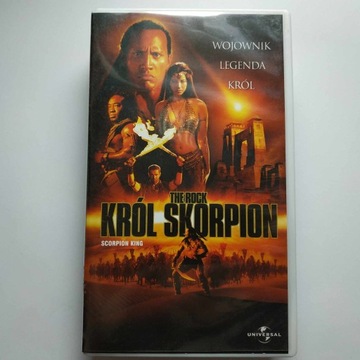 KRÓL SKORPION Wojownik Legenda Król VHS