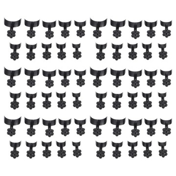 DIY PŁATKI NA SZTUCZNE PAZNOKCIE FRANCUSKI MANICURE 100 SZT