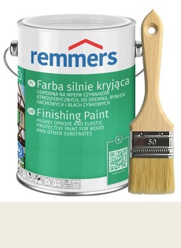 REMMERS Farba kryjąca do drewna Biały 9010 2,5L