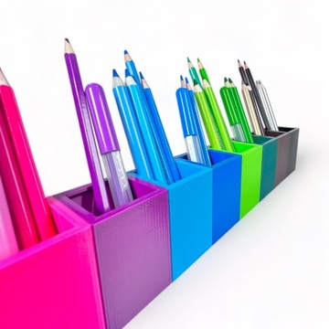 Sorter na kredki Organizer na biurko 12 kol Prezent na urodziny Montessori