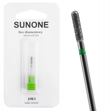 4 +2 Алмазная фреза SUNONE, цилиндр, конус, шаровое острие