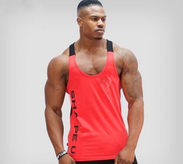 Майка SHAPE U для спортзала XL RED