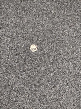 Czarny marmur żwirek piasek grafitowy naturalny do szkła akwarium fi.1-2mm