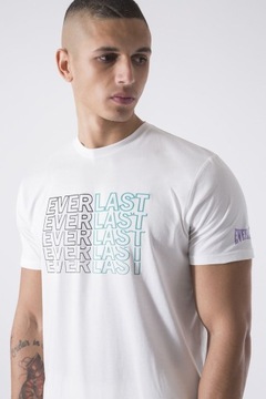T-shirt koszulka męska EVERLAST bawełna r. L biała