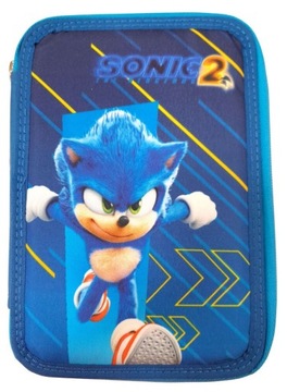 Piórnik Sonic The Hedgehog Wyposarzenie 2 Komory