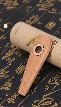 МУЗЫКАЛЬНЫЕ ИНСТРУМЕНТЫ KAZOO ИЗ МАССИВА ДЕРЕВА