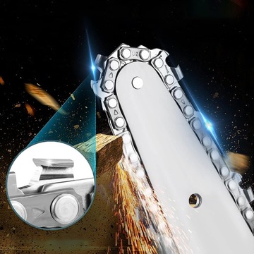 АККУМУЛЯТОРНАЯ ЦЕПНАЯ ПИЛА 6 ДЮЙМОВ, НАБОР 2XAKU + ЦЕПЬ 3X6 ДЮЙМОВ